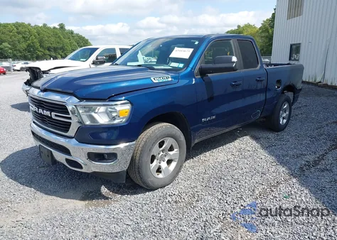 2021 Ram 1500 Big Horn 4X4 6'4 Box from USA, damaged, VIN 1C6RRFBG5MN833268